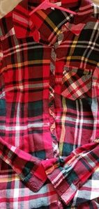 Plaid long sleeve